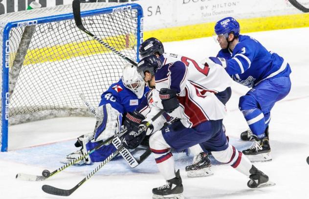Wichita Thunder vs. the Tulsa Oilers