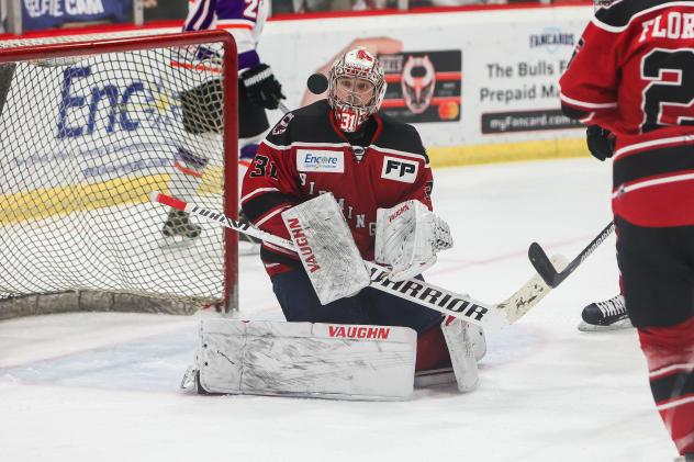 Birmingham Bulls goaltender Hayden Stewart