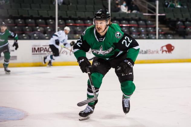 Texas Stars forward Rhett Gardner