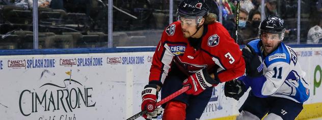 South Carolina Stingrays defenseman Cole Fraser