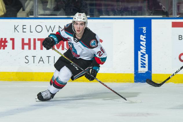 Kelowna Rockets forward Liam Kindree