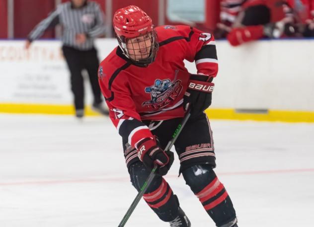 NA3HL New Jersey Titans forward Brandon Avezov