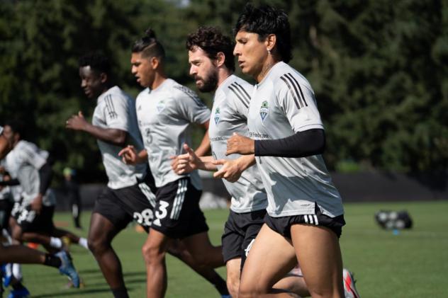 Seattle Sounders FC preseason training