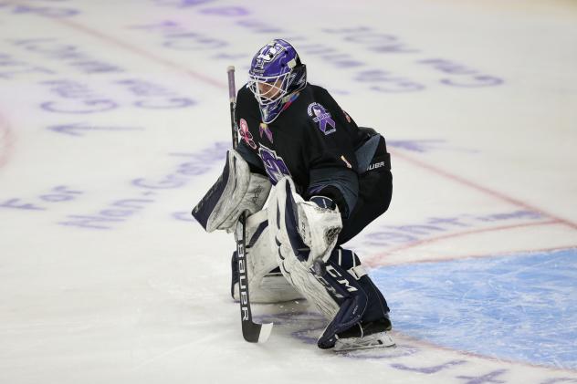 Tri-City Storm goaltender Connor Hopkins