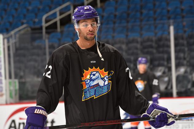 Orlando Solar Bears defenseman Devante Stephens