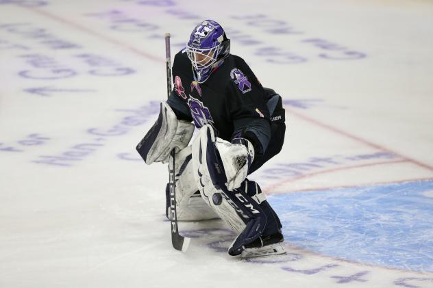 Tri-City Storm goaltender Connor Hopkins