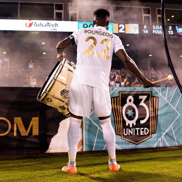 FC Tulsa defender Bradley Bourgeois