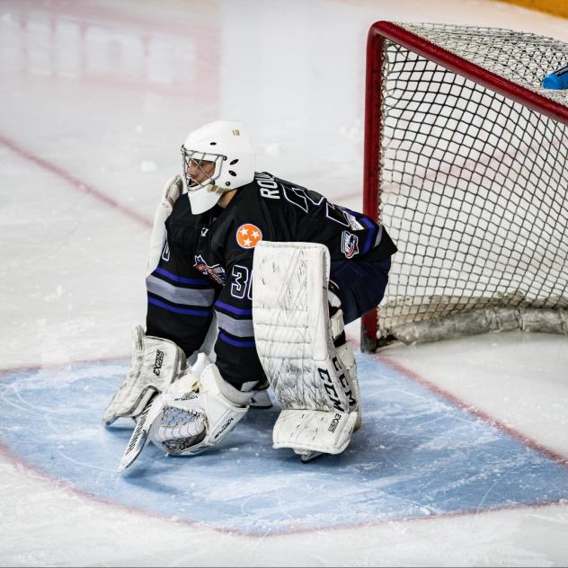KnoxvilleIce Bears goaltender Austyn Roudebush