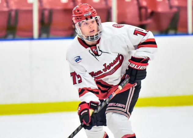 New Jersey Titans forward Zach Nazzarett