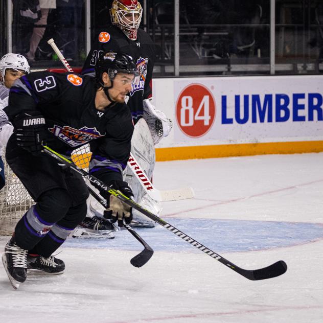 Kenton Helgesen of the Knoxville Ice Bears