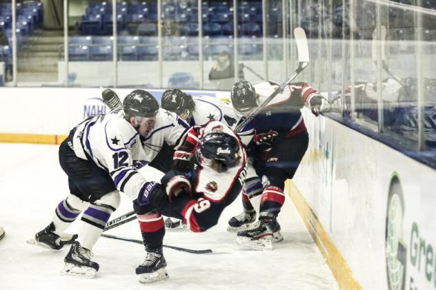 Odessa Jackalopes battle the Lone Star Brahmas