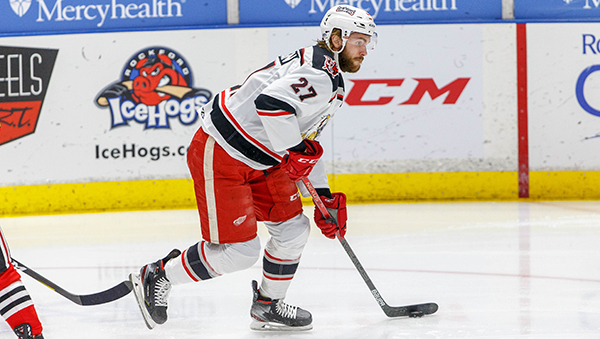 Grand Rapids Griffins center Michael Rasmussen
