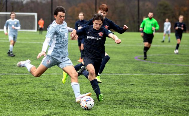 Action from Louisville's City FC Academy's tournament