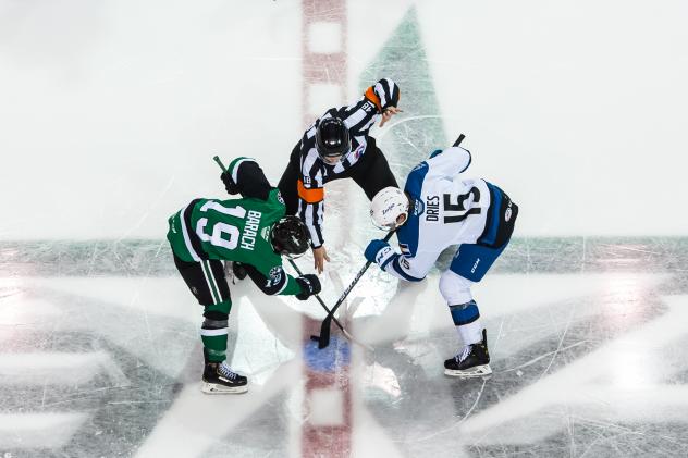 Texas Stars face off with the Colorado Eagles