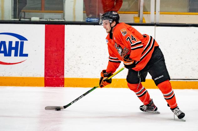 Danbury Jr. Hat Tricks defenseman Nolan Barrett