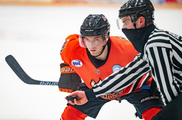 Danbury Jr. Hat Tricks forward Luke Wheeler