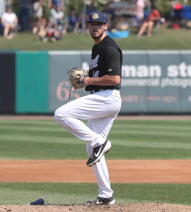 York Revolution pitcher Jake Welch
