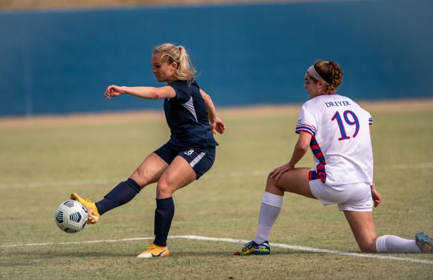 Amy Rodriguez of Kansas City NWSL vs. the University of Kansas