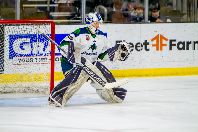 Sioux Falls Stampede goaltender Trent Burnham