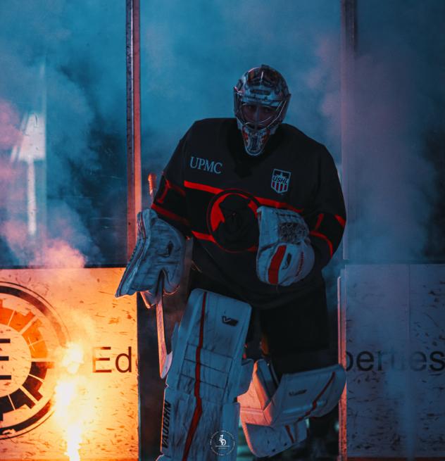 Youngstown Phantoms goaltender Colin Purcell
