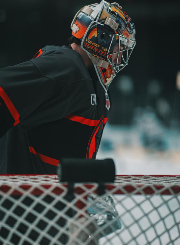Youngstown Phantoms goaltender Colin Purcell