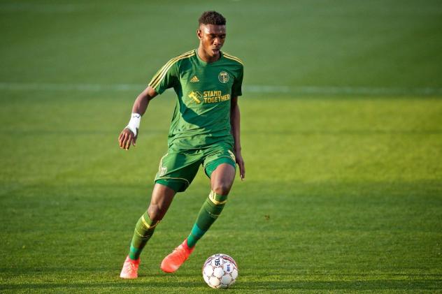 Defender Lamar Batista with Portland Timbers 2