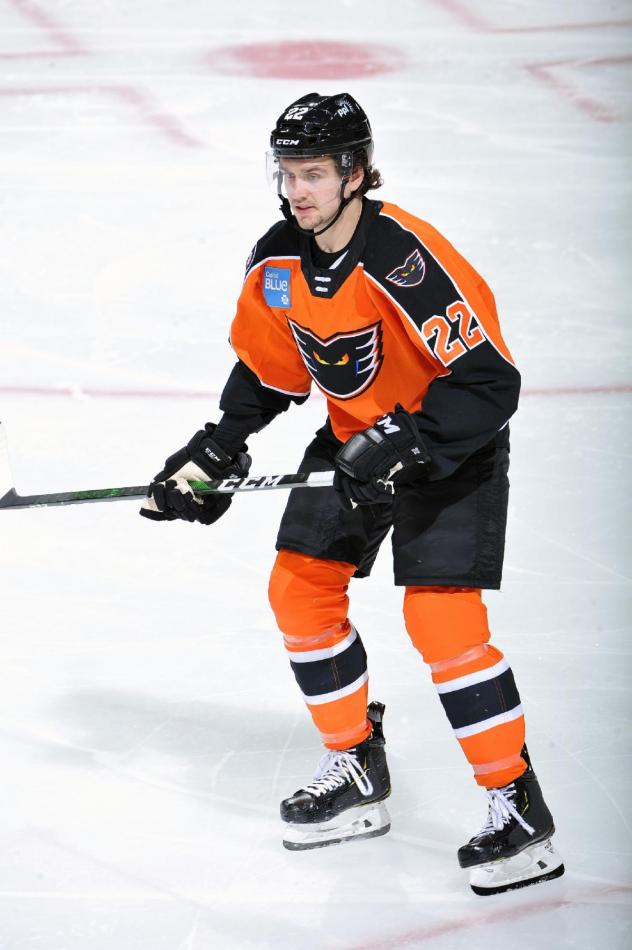 Lehigh Valley Phantoms defenseman Logan Day