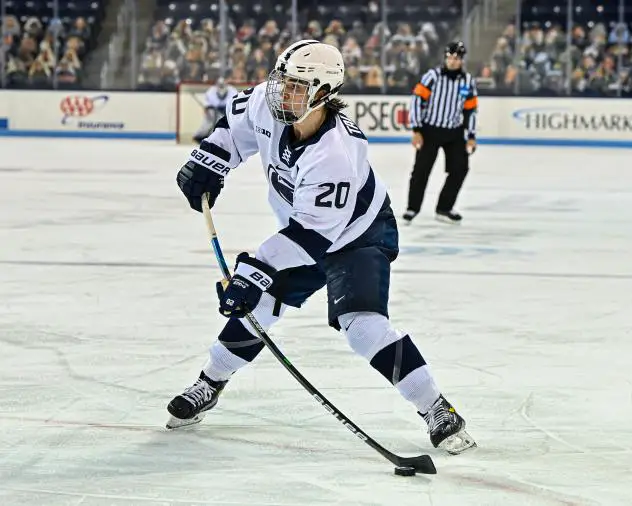 Forward Aarne Talvitie with Penn State University