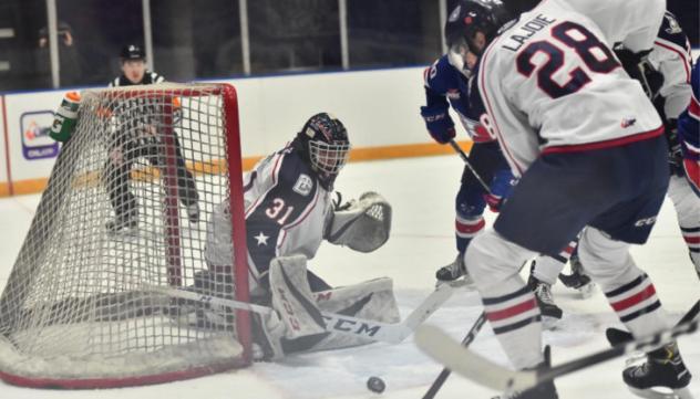 Tri-City Americans goaltender Talyn Boyko