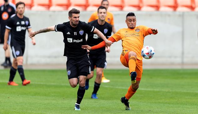 Louisville City FC vs. Houston Dynamo FC in preseason action