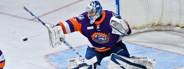 Orlando Solar Bears goaltender Zachary Fucale
