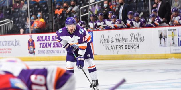 Orlando Solar Bears defenseman Mark Auk