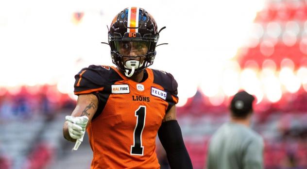 B.C. Lions receiver Lemar Durant
