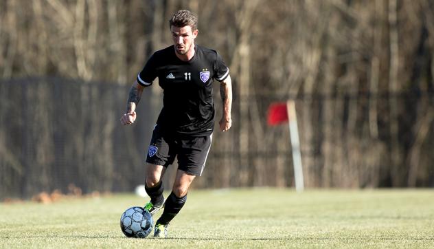 Louisville City FC midfielder Niall McCabe