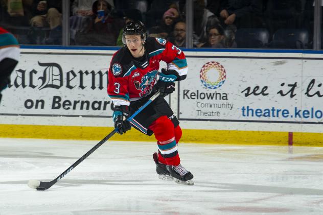 Kelowna Rockets defenceman Sean Comrie