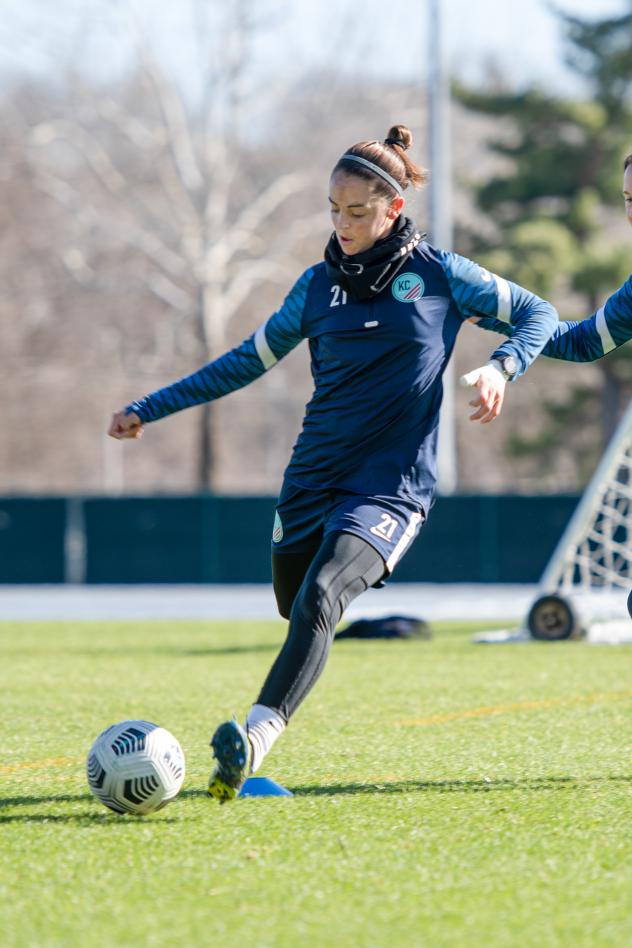 Kansas City NWSL forward Mariana Larroquette