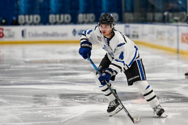 Defenseman Jack Peart with the Fargo Force