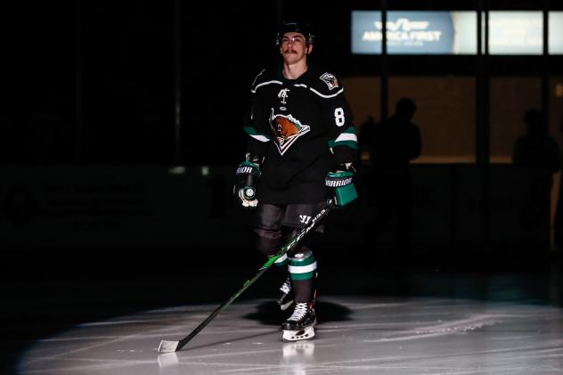 Utah Grizzlies defenseman Kevin Davis