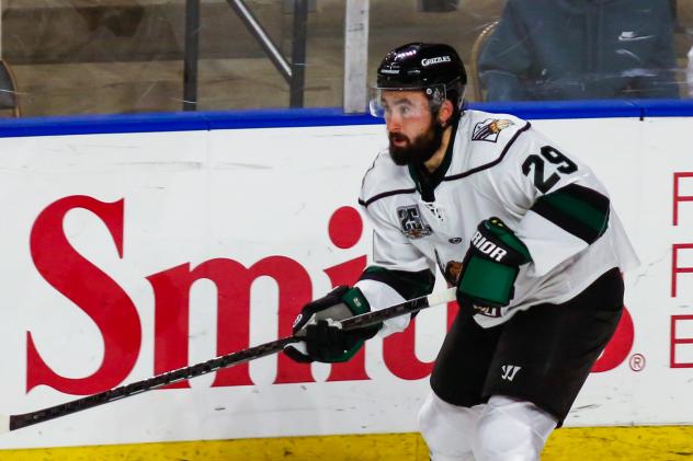 Utah Grizzlies forward Charlie Gerard