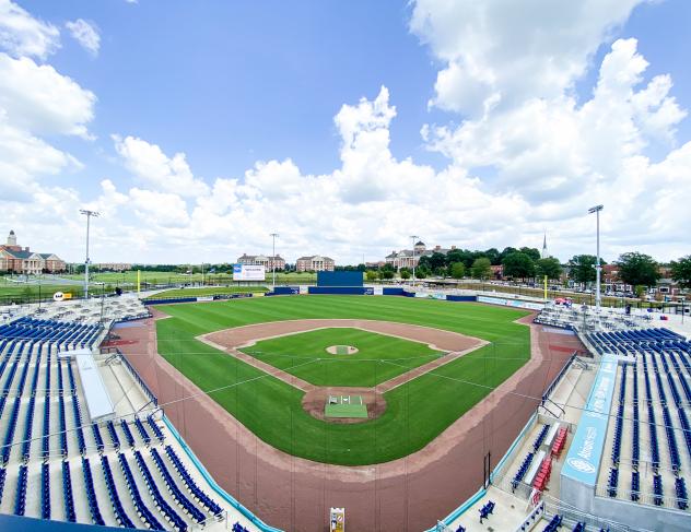 Atrium Health Ballpark, home of the Kannapolis Cannon Ballers