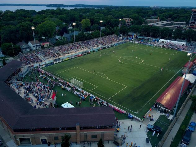 Breese Stevens Field, home of Forward Madison FC