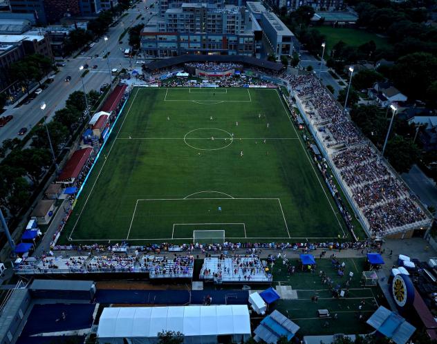 Breese Stevens Field, home of Forward Madison FC