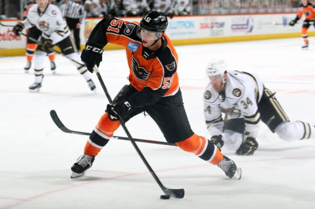Lehigh Valley Phantoms defenseman Derrick Pouliot
