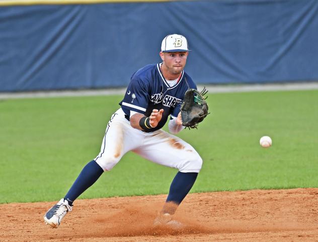 Infielder Chris Vazquez at the University of South Carolina Beaufort