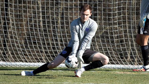 Louisville City FC goalkeeper Parker Siegfried