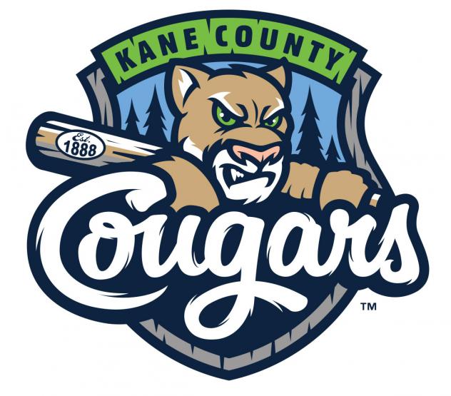 Kane County Cougars new primary logo