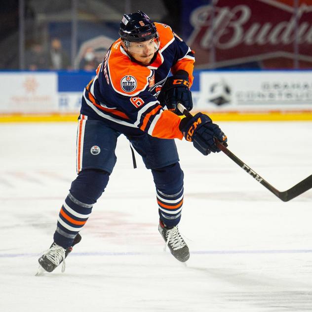 Bakersfield Condors defenseman Vincent Desharnais