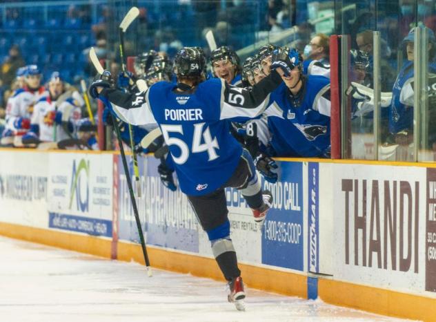 Jérémie Poirier of the Saint John Sea Dogs