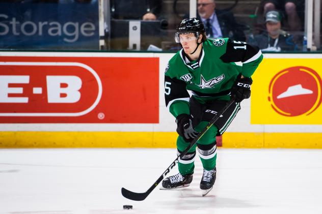 Texas Stars forward Ty Dellandrea