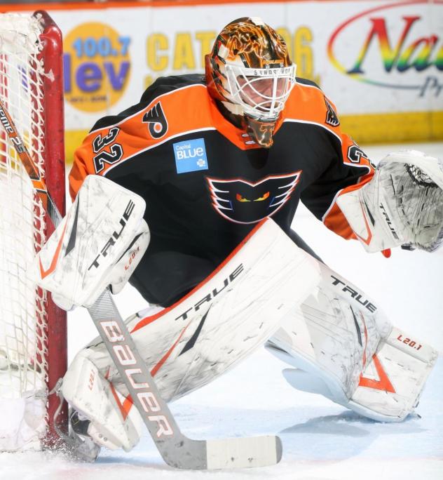 Lehigh Valley Phantoms goaltender Felix Sandstrom